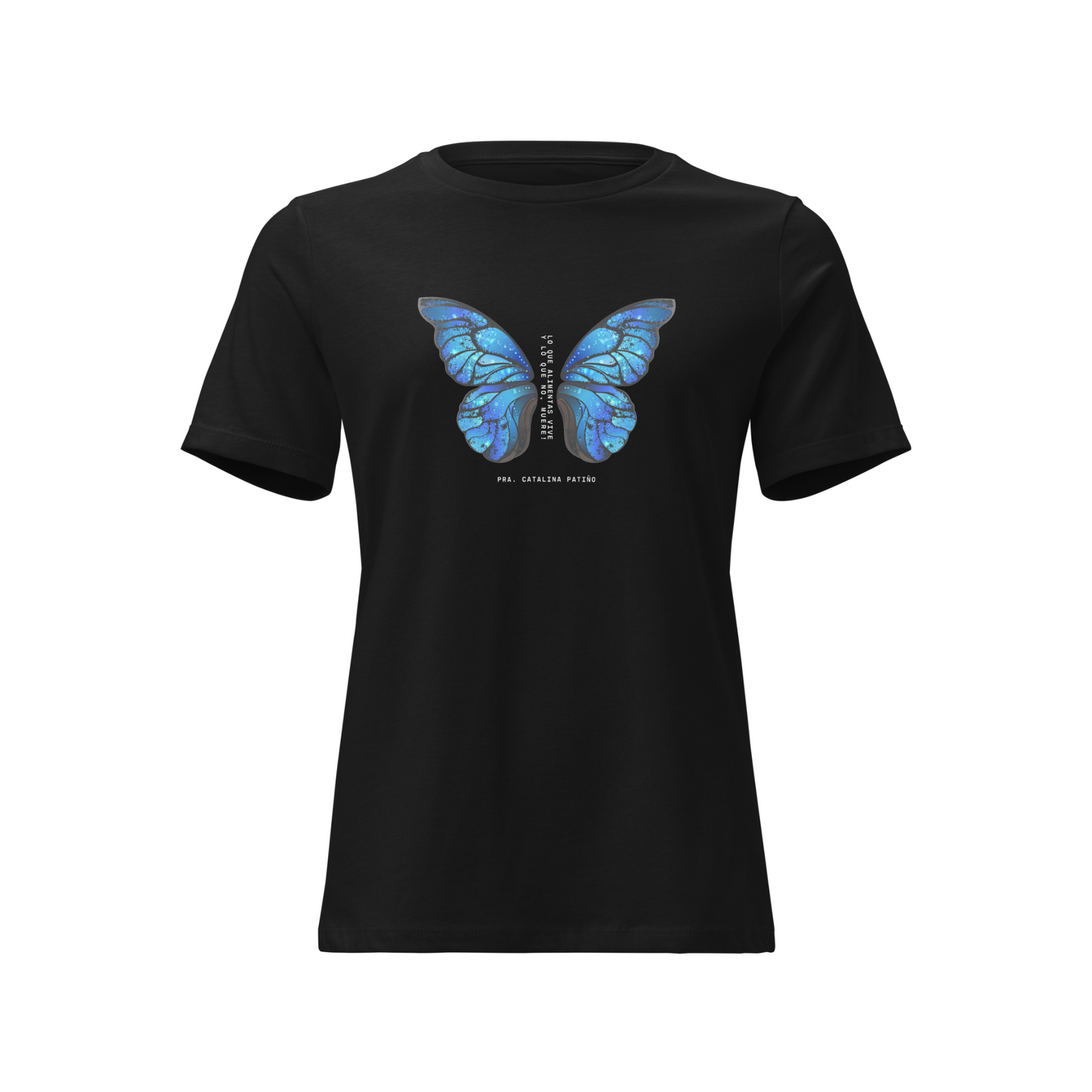 Lo que alimentas vive – Camiseta Suelta de Mujer