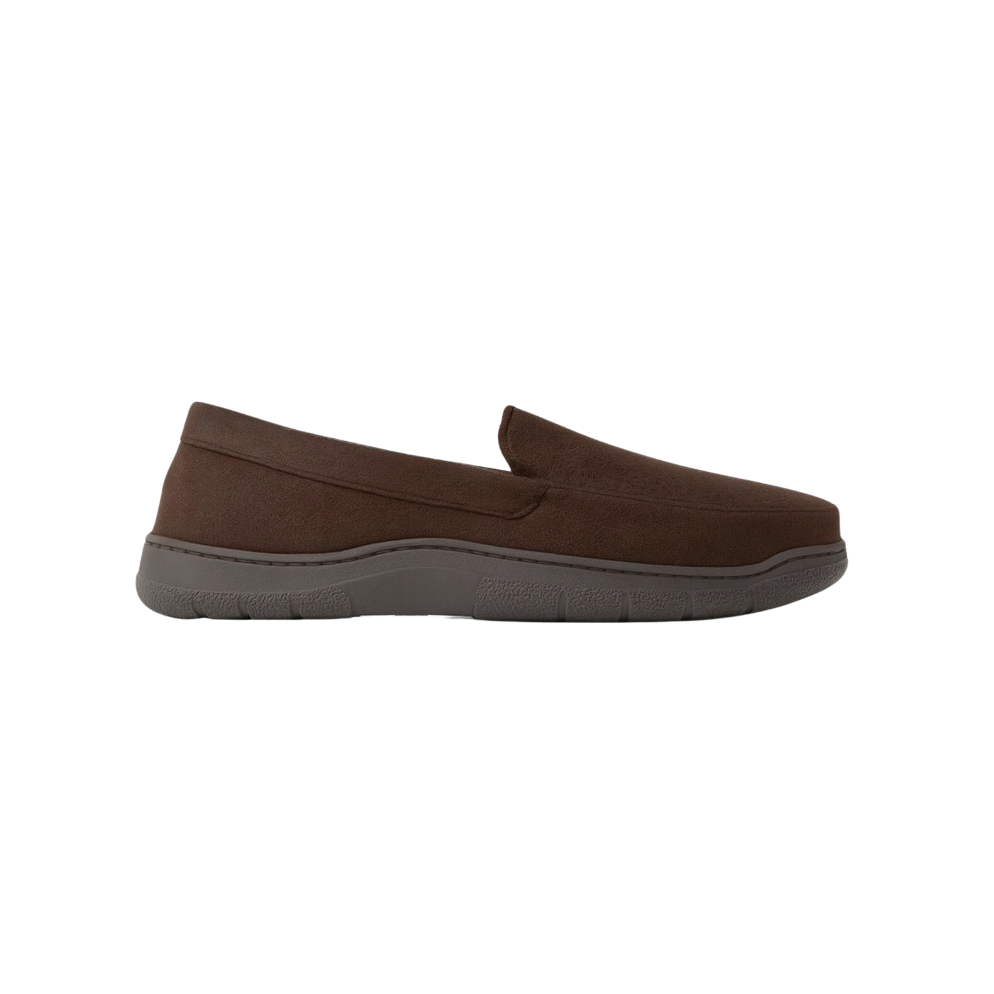 Dearfoams Mocasín de microgamuza Dawson Perf para hombre