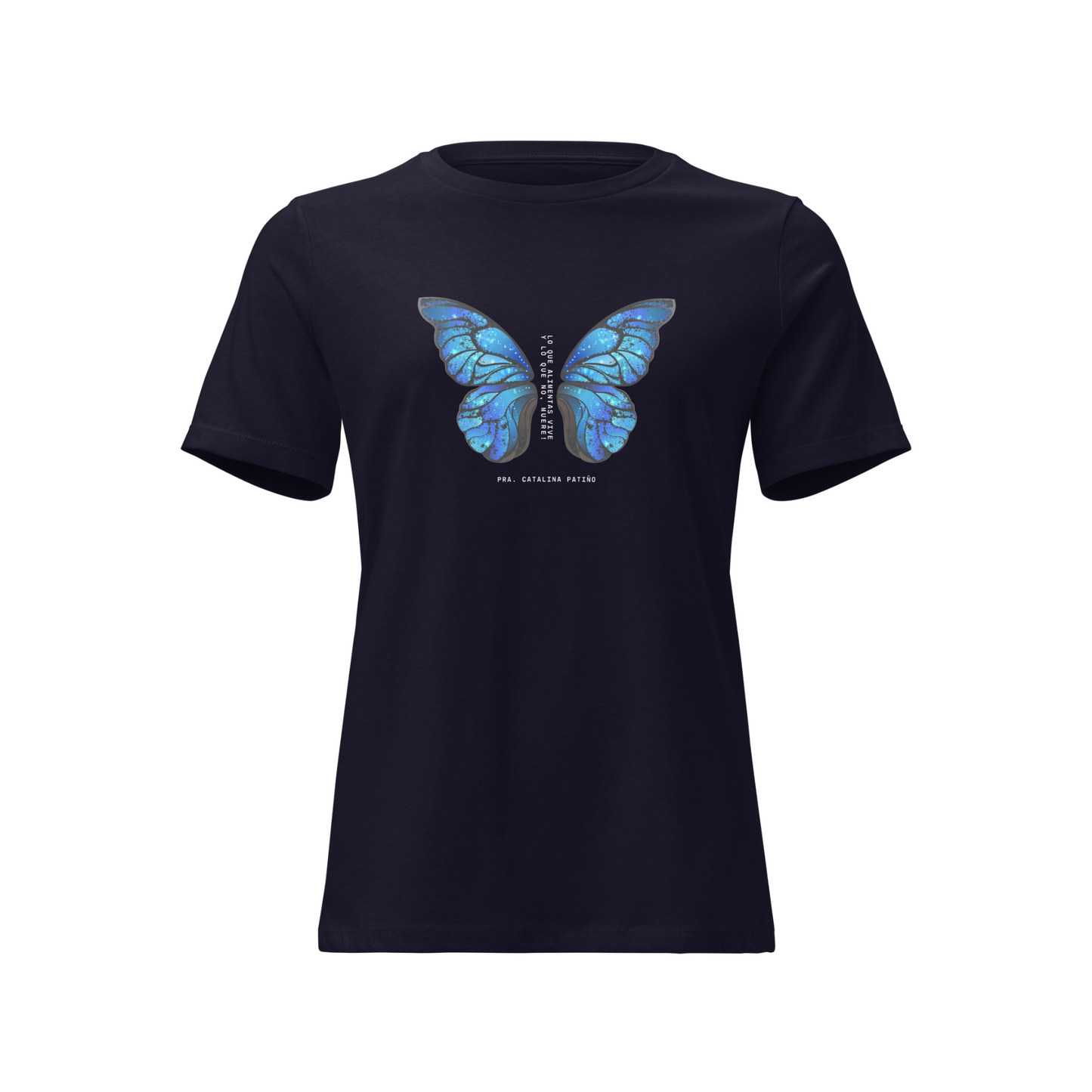 Lo que alimentas vive – Camiseta Suelta de Mujer
