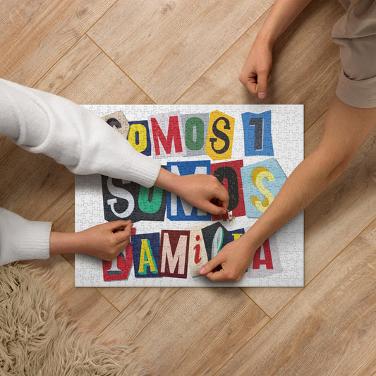 Rompecabezas “Somos 1, Somos Familia” — 252/520 piezas