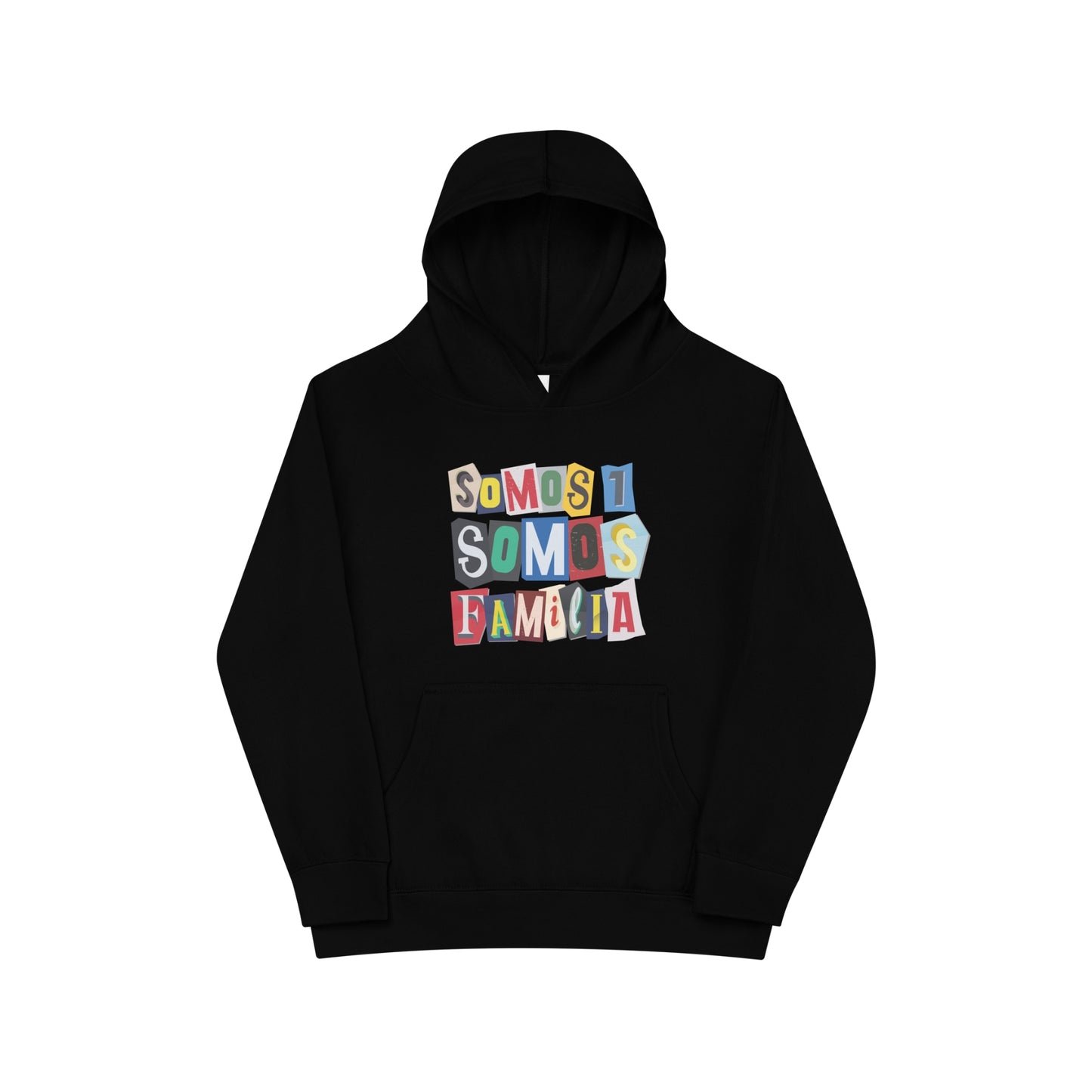 Kids Hoodie “Somos 1, Somos Familia”