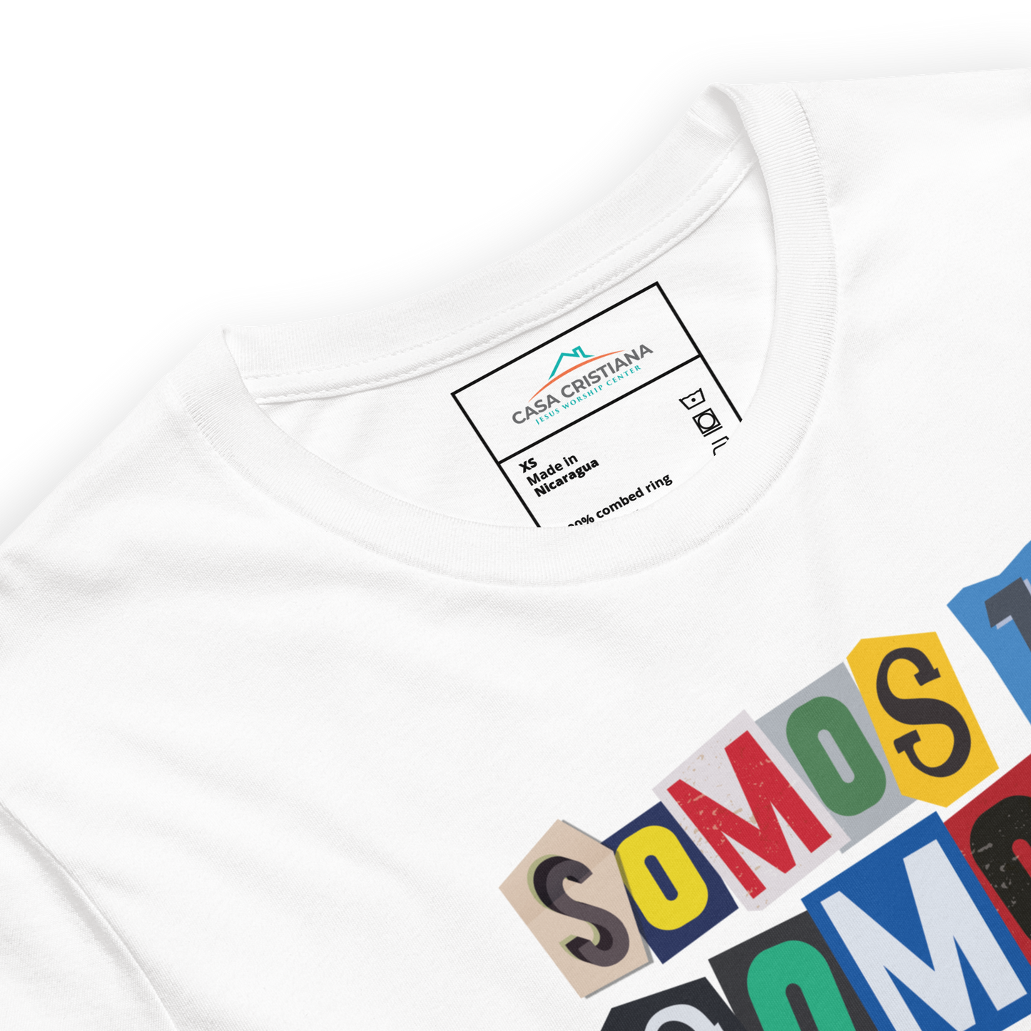 Somos 1, Somos Familia — Camiseta de manga corta unisex