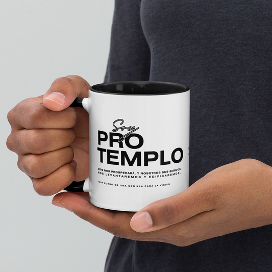 Taza "SOY PROTEMPLO" – Interior a color 11 oz / 15 oz