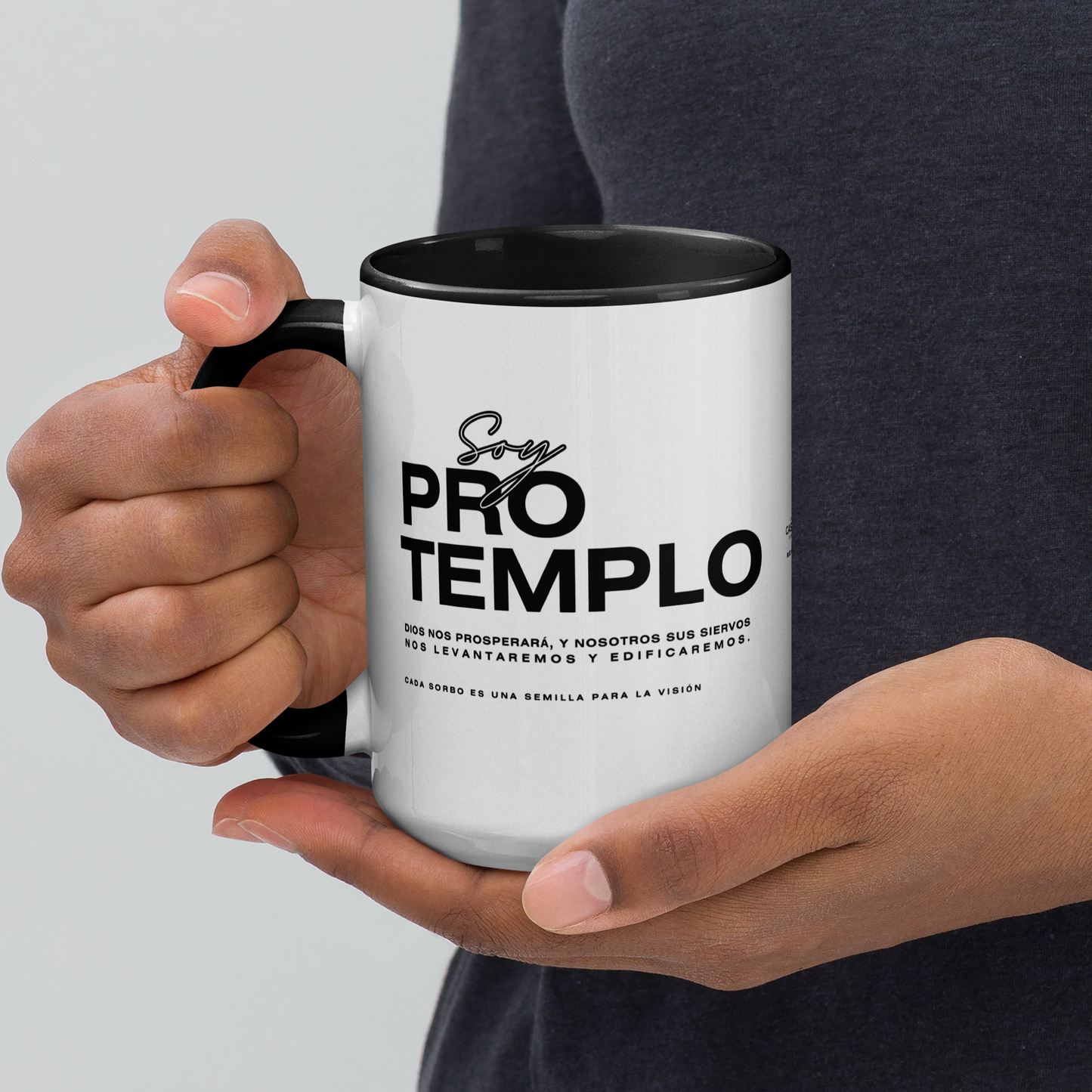 Taza "SOY PROTEMPLO" – Interior a color 11 oz / 15 oz