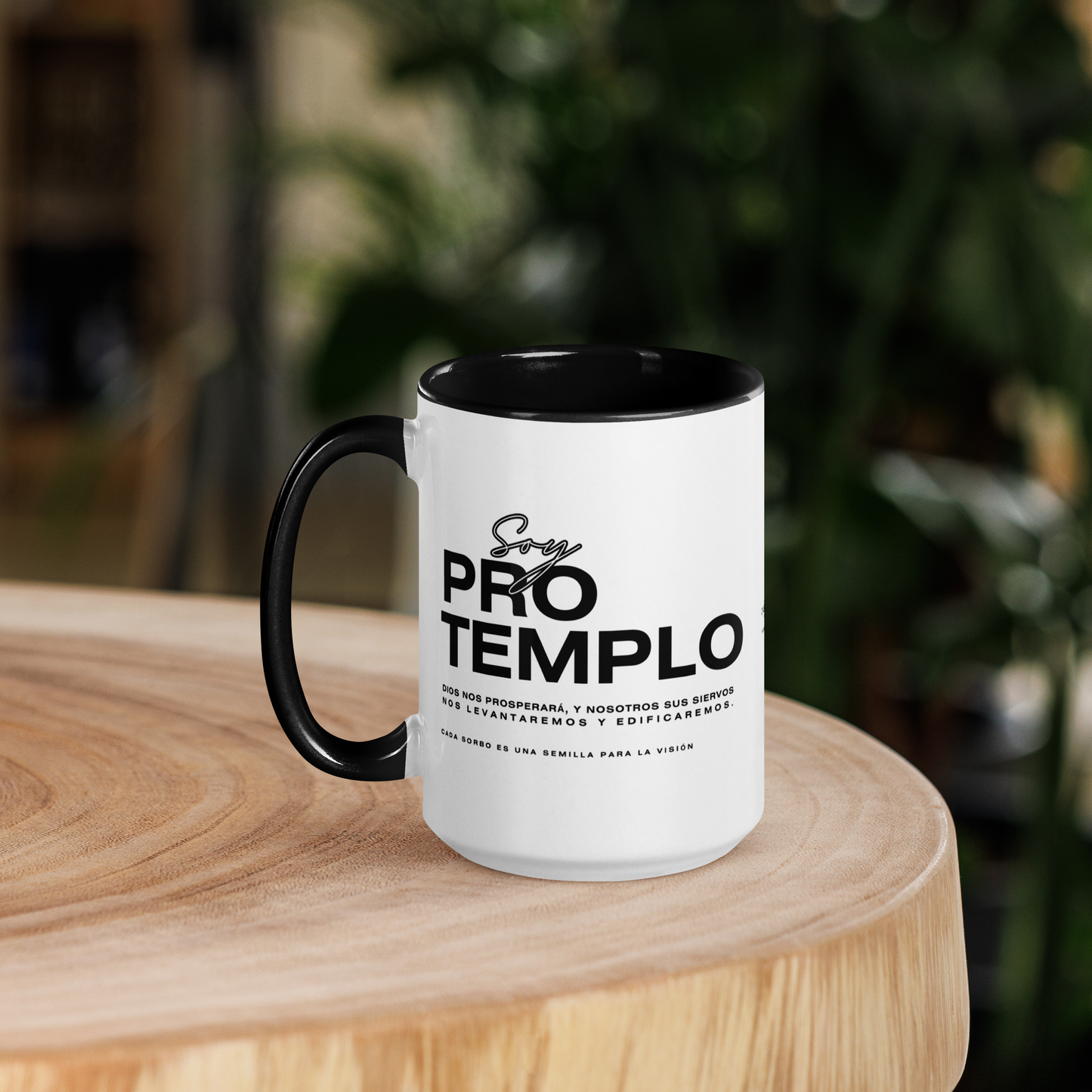 Taza "SOY PROTEMPLO" – Interior a color 11 oz / 15 oz