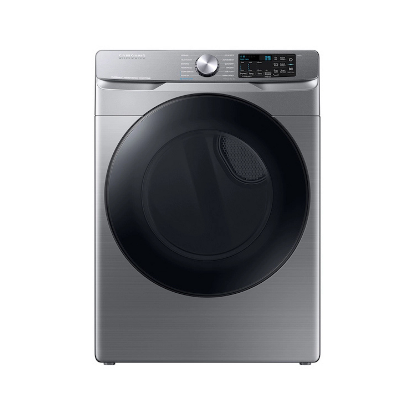Secadora Samsung 7.5 cu. ft. Smart Electric – Steam Sanitize+, Platinum