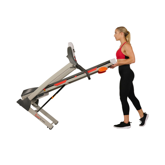 Cinta de Correr Sunny Health SF-T4400 – Inclinación Manual + App SunnyFit, Plegable