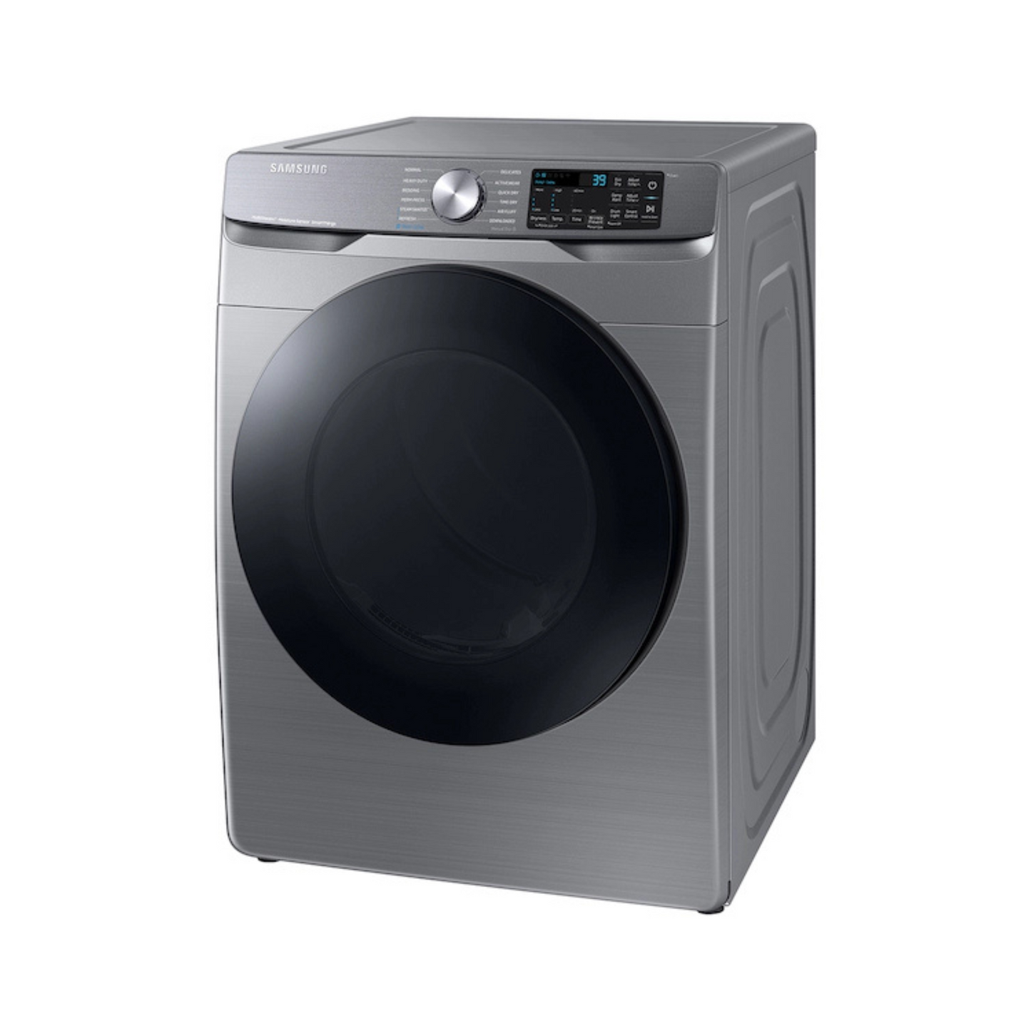 Secadora Samsung 7.5 cu. ft. Smart Electric – Steam Sanitize+, Platinum
