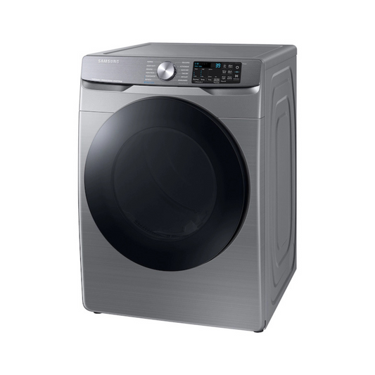 Samsung 7.5 cu. dryer ft. Smart Electric – Steam Sanitize+, Platinum