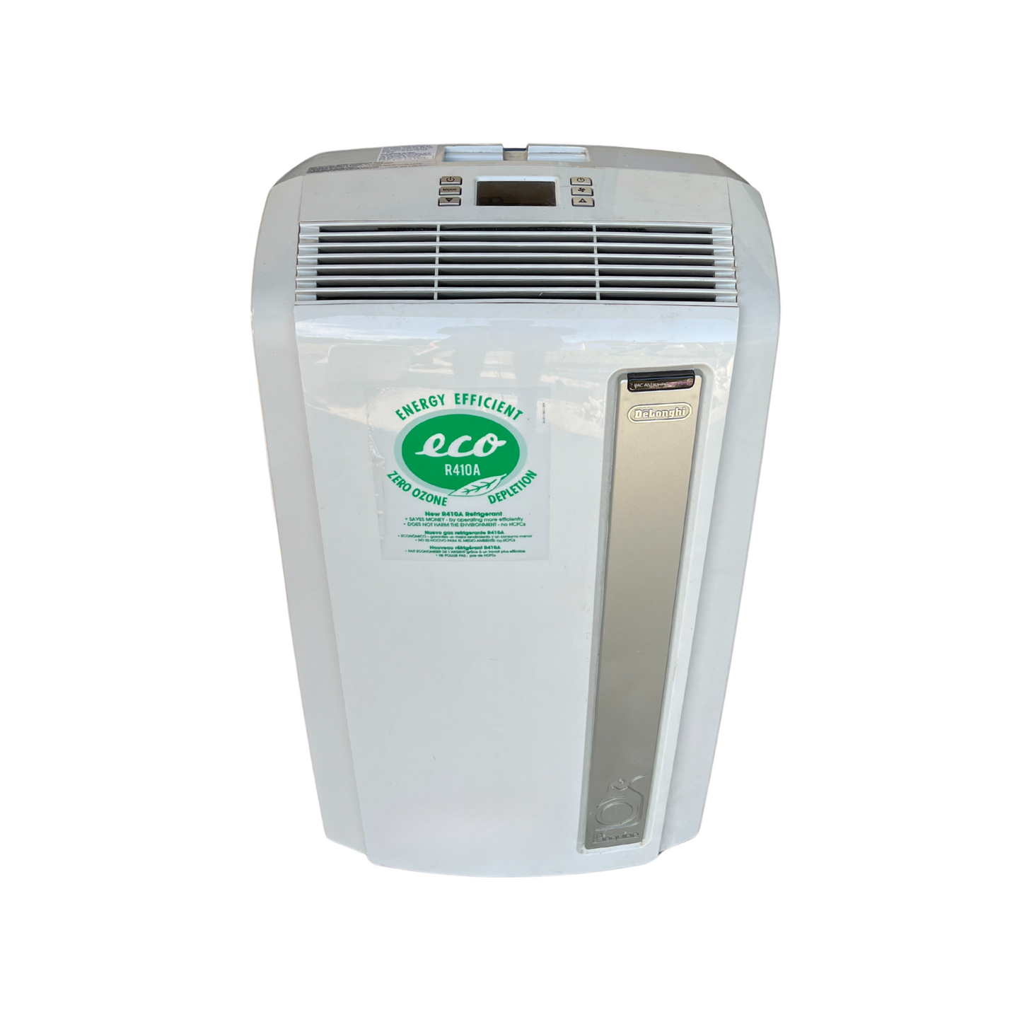 DeLonghi Pinguino Portable Air Conditioner – 600 sq ft, White