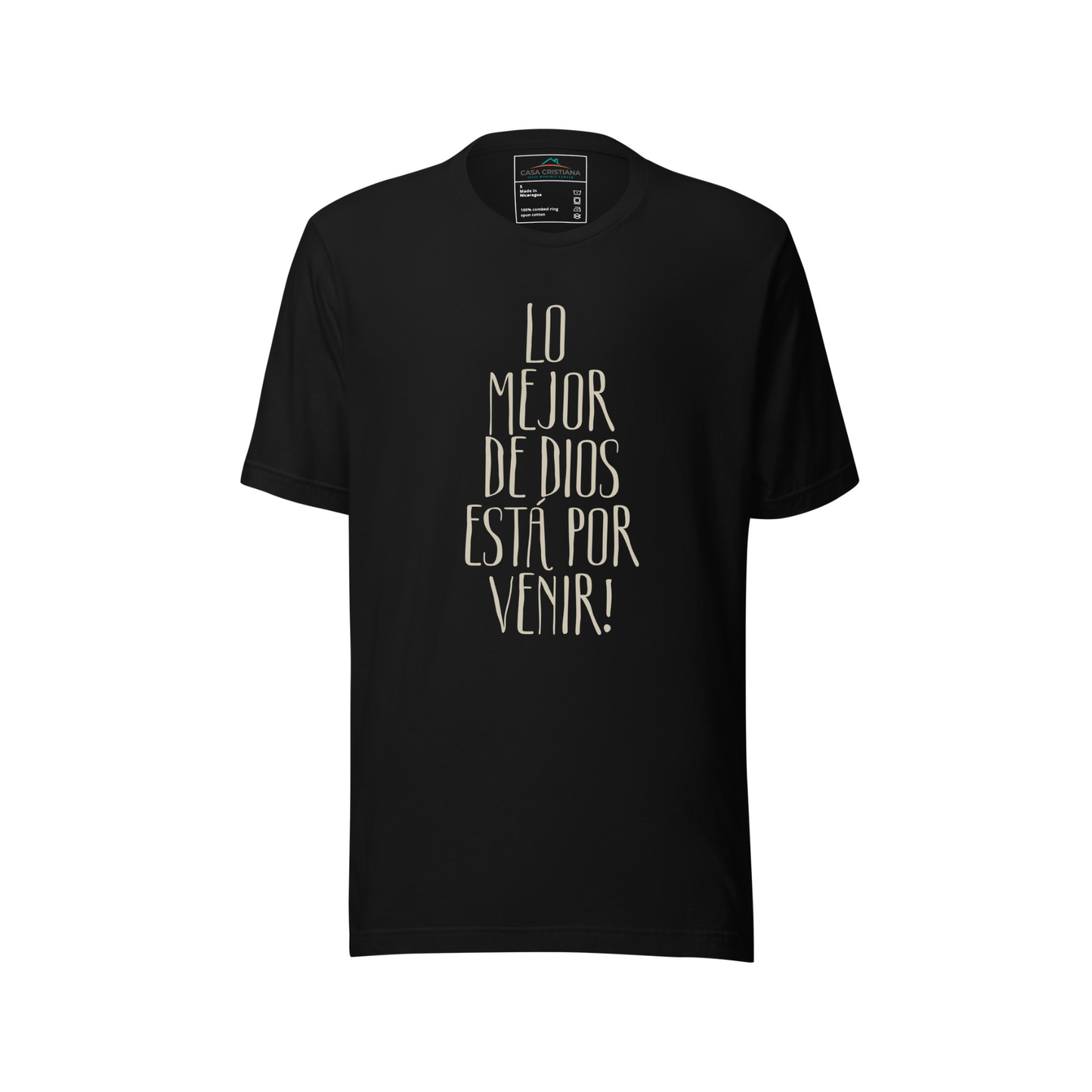 Camiseta Cristiana Unisex – Lo Mejor de Dios Está por Venir