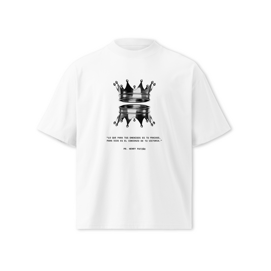 Camiseta Oversize Unisex – Victoria en Medio del Fracaso