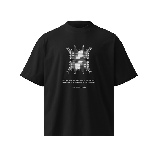 Camiseta Oversize Unisex – Victoria en Medio del Fracaso