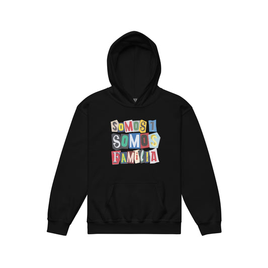 Youth Hoodie “Somos 1, Somos Familia”