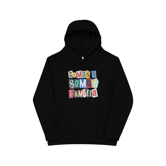 Kids Hoodie “Somos 1, Somos Familia”